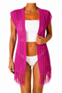 Copricostume fucsia all&